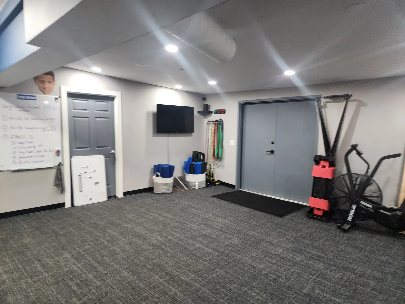 Finished open gym floor